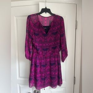 Alice & Trixie Silk long sleeve dress